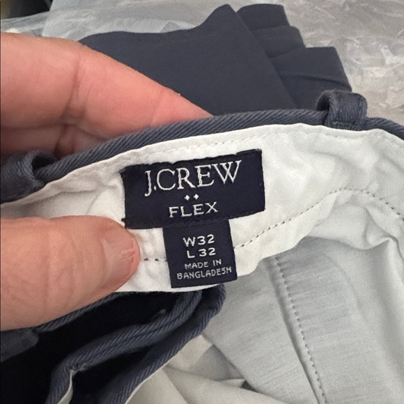J. Crew Men's 484 Slim-fit stretch chino pant 32 x 32 Bellport Blue Color - Picture 6 of 6